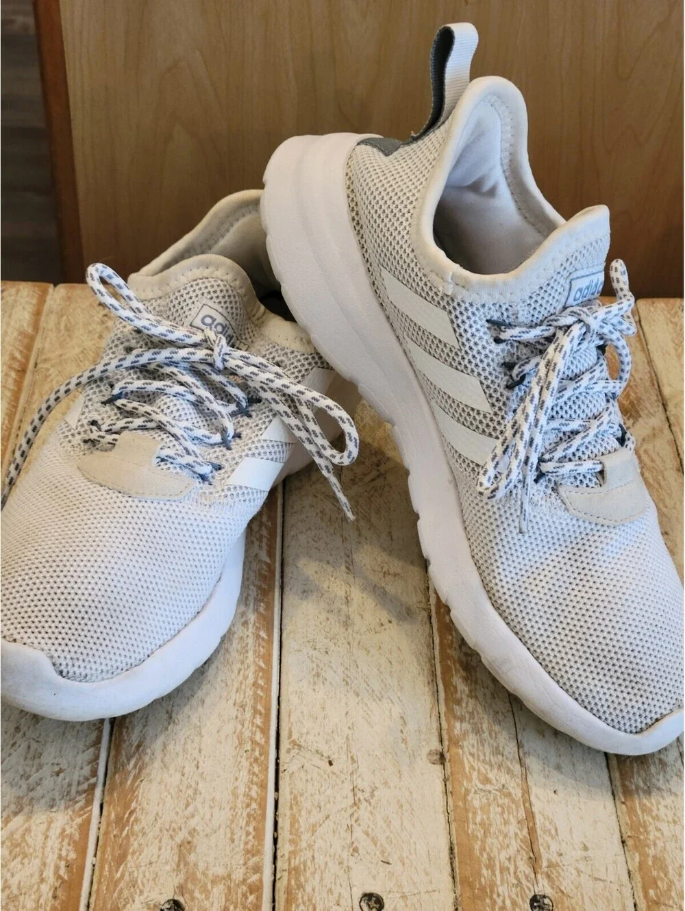 Adidas Lite Racer RBN Cloud White 8.5 Walking Comfort Support